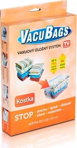 Home Life DUŻY WOREK PRÓŻNIOWY NA POŚCIEL UBRANIA 90x110 cm