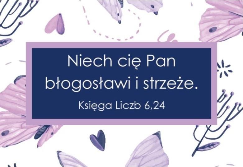 Szaron Magnes na lodówkę - Niech Cię Pan błogosławi