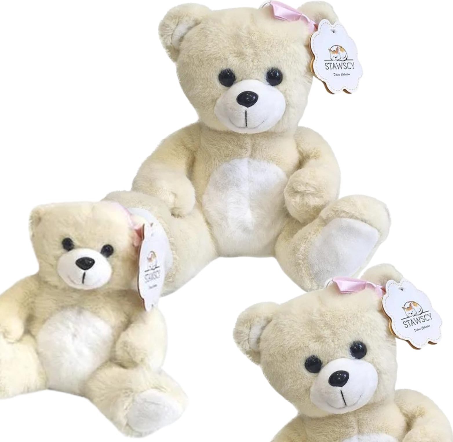 3DoodlerMiś Dziewczynka Przytulanka Maskotka Pluszowa Pani Miś 17cm Do Przytulania