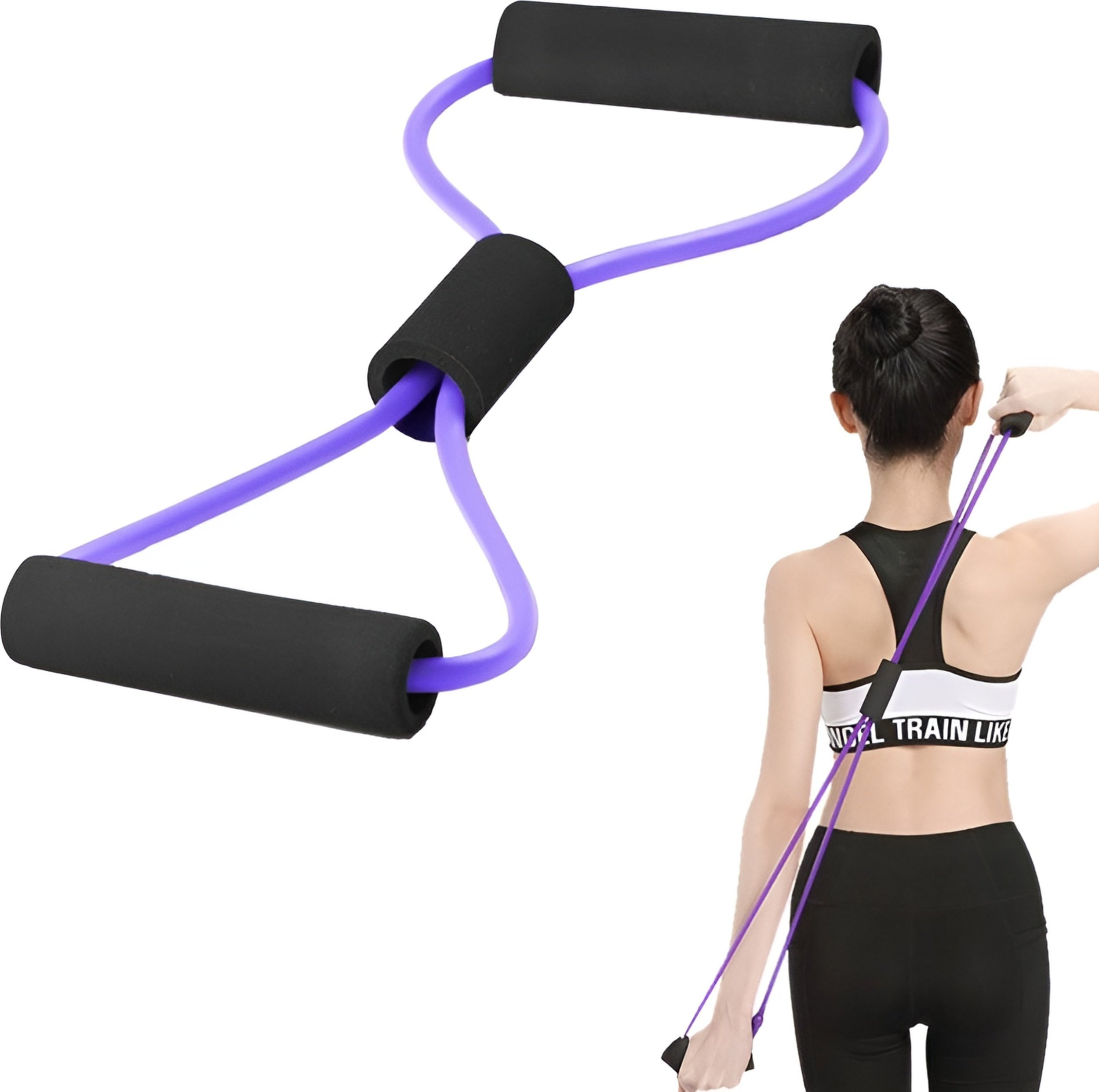 ER4 EKSPANDER GUMA TRENINGOWA DO ĆWICZEŃ MOCNA FITNESS