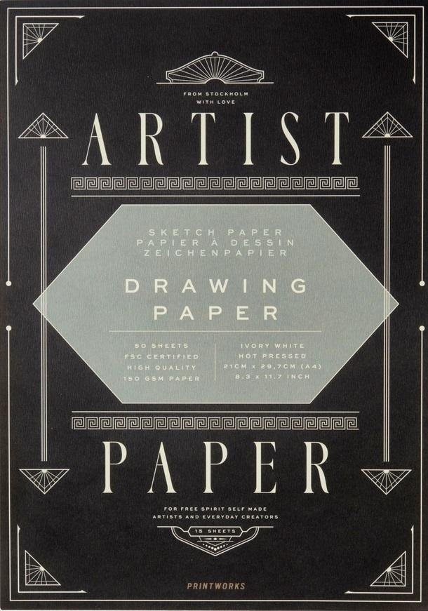 Papier dla artystów - szkicownik