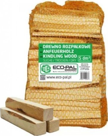 Eco-Pal Drewno rozpałkowe uniwersalne w worku 5dm3