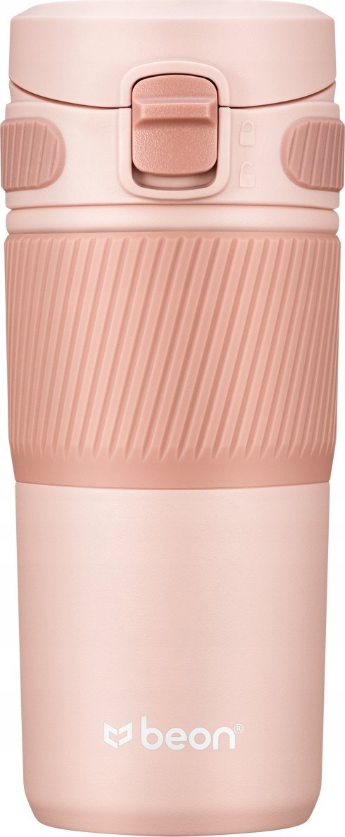 Beon Kubek termiczny Beon Origo 450 ml Rose Quartz