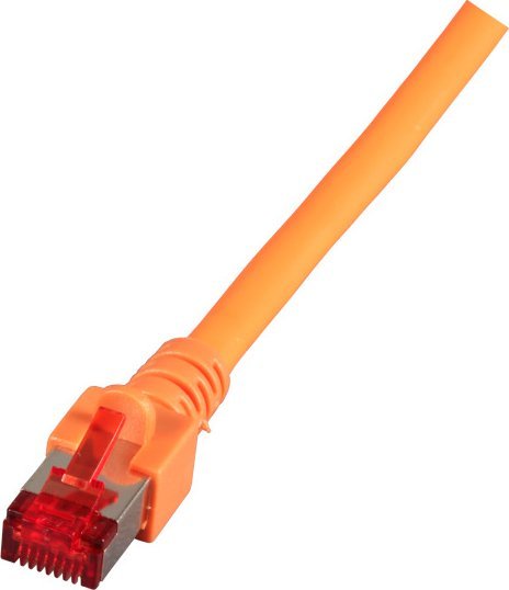 EFB EFB RJ45 Patchkabel S/FTP, Cat.6, LSZH, 0,15m, orange