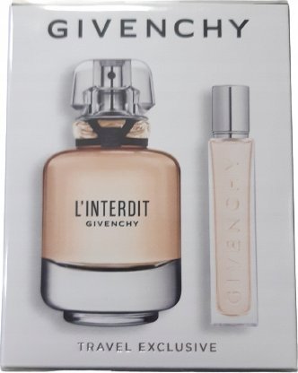 Givenchy L'Interdit dárková sada pro ženy parfémovaná voda 80 ml + parfémovaná voda 12,5 ml