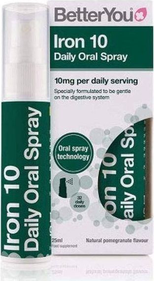 BetterYou BetterYou - Żelazo 10mg, 25 ml.