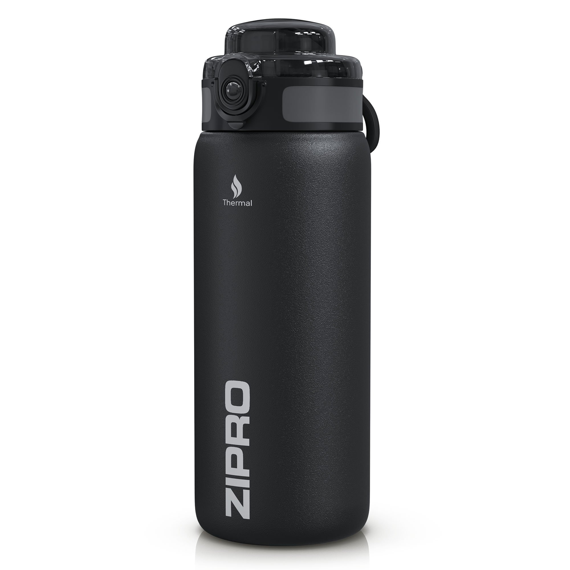 Zipro Butelka termiczna 700 ml Stainless Steel Czarna