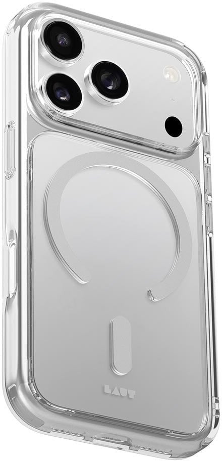 Laut Crystal Fluro - etui do iPhone 17 Pro kompatybilne z MagSafe (clear light gray)