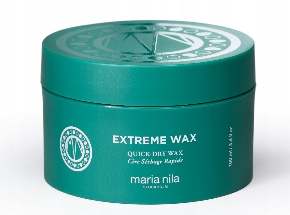 Maria Nila, Extreme Wax, Paraben-Free, Hair Styling Wax, Fixating, Extra Hold, 100 ml