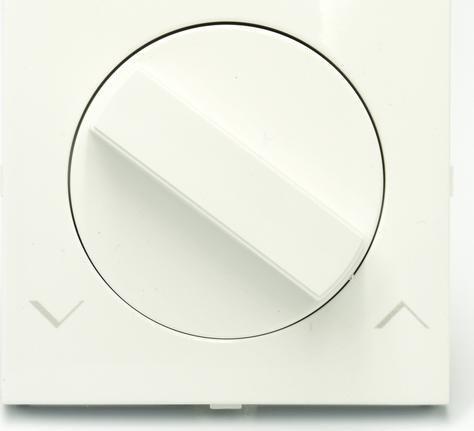 Efapel EFAPEL BASE POKRĘTŁO Z ELEMENTEM CENTRALNYM DO ŁĄCZNIKA ŻALUZJOWEGO BIAŁY 90761 TBR