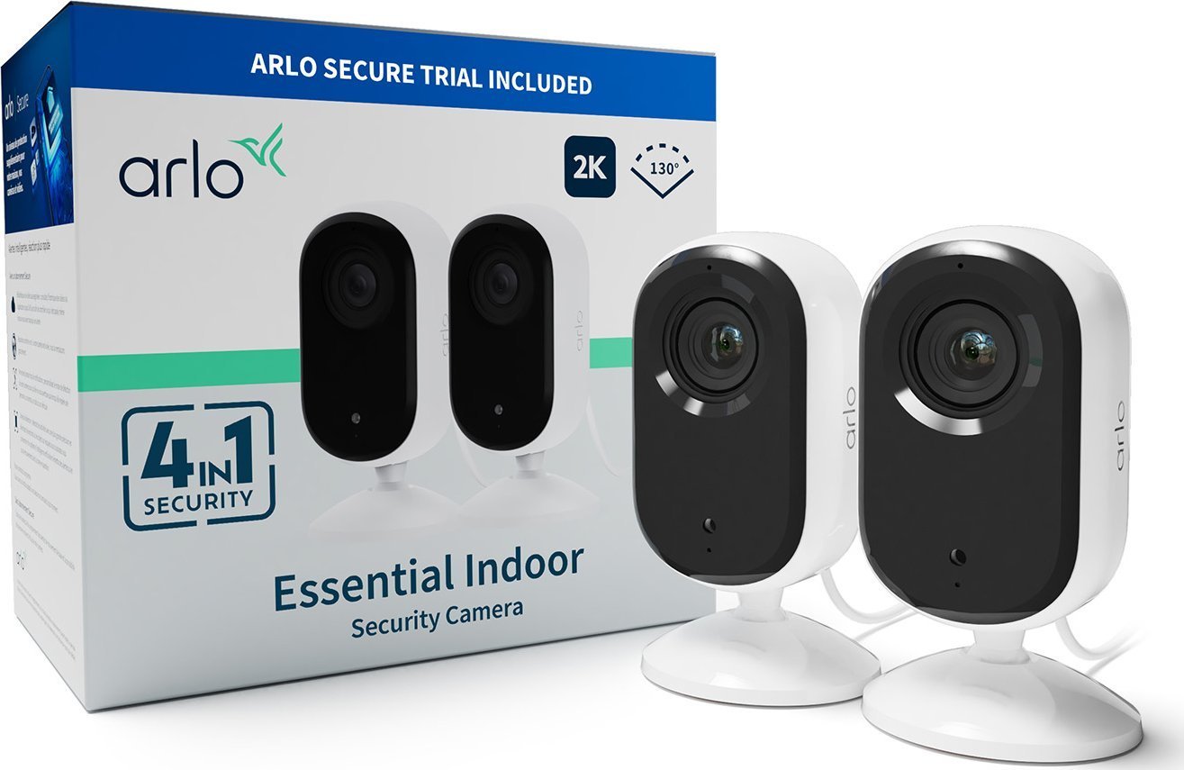 ARLO ESSENTIAL 2 2K Indoor CAMERA 2pack (VMC3260-100EUS)