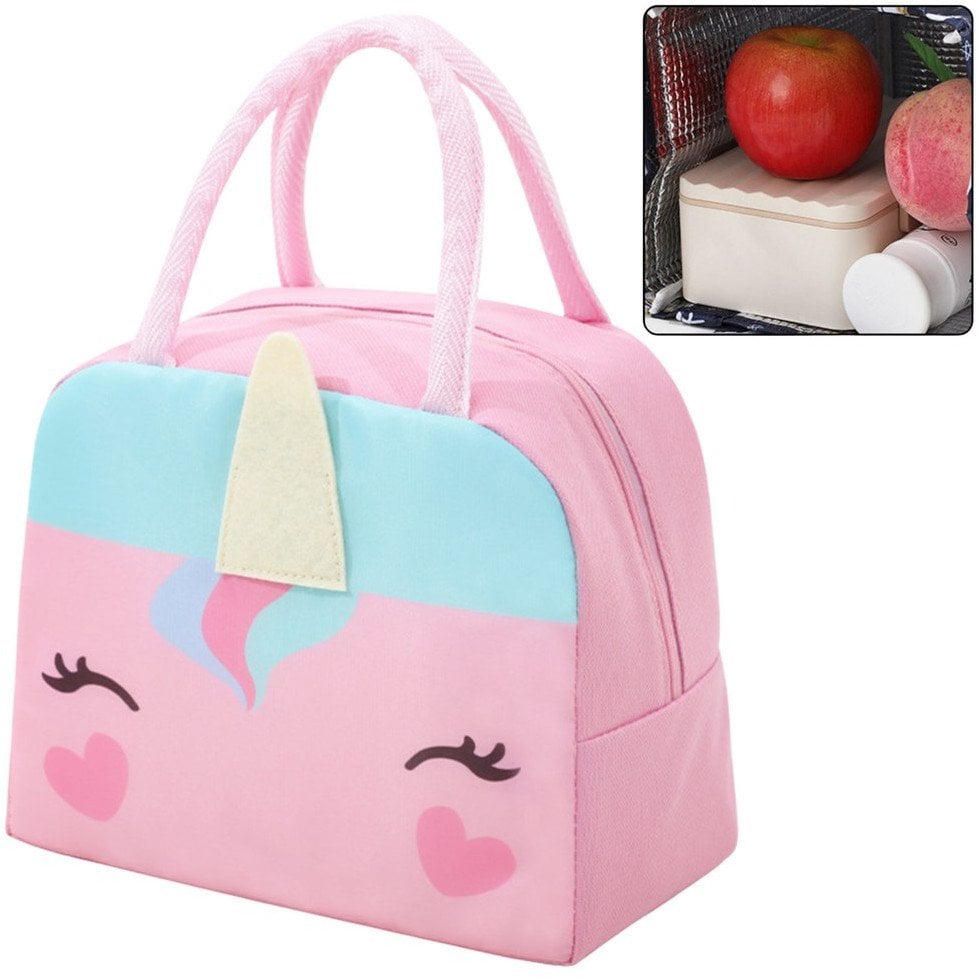 Torba Termiczna Izolacyjna Śniadaniowa Lunch Bag Jednorożec 23cm