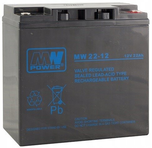 Akumulator AGM MW 22-12 12V22Ah Gwarancja wewnętrzna