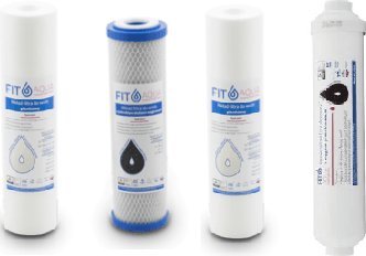 Fit Aqua Uniwersalny komplet wkładów do osmozy RO5 z szybkozłączkami
