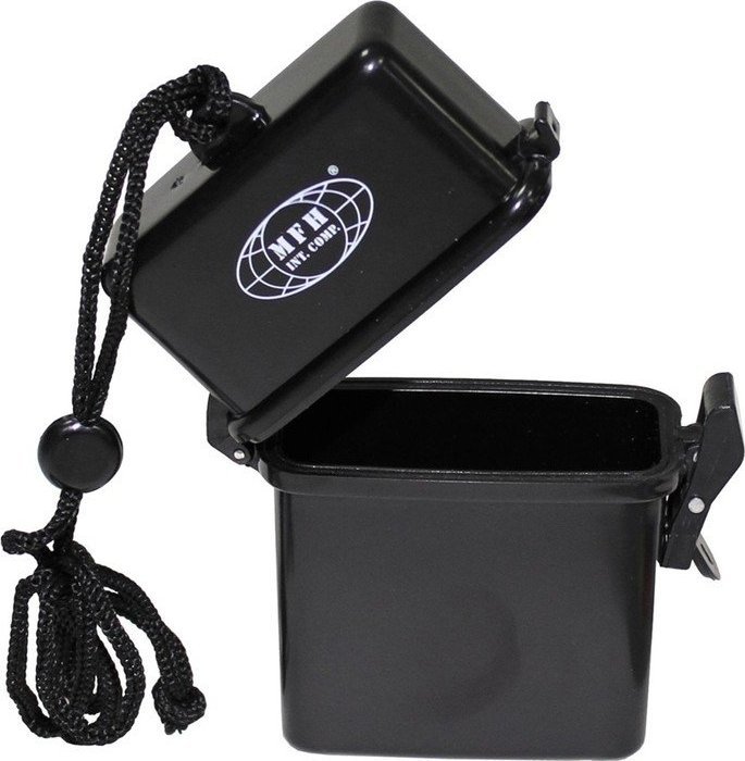 MFH MFH Pudełko Wodoszczelne na Papierosy Czarne