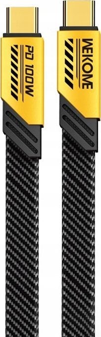 Kabel USB Wekome USB-C - USB-C 1.2 m Żółty (WK-WDC-192_YELLOW)
