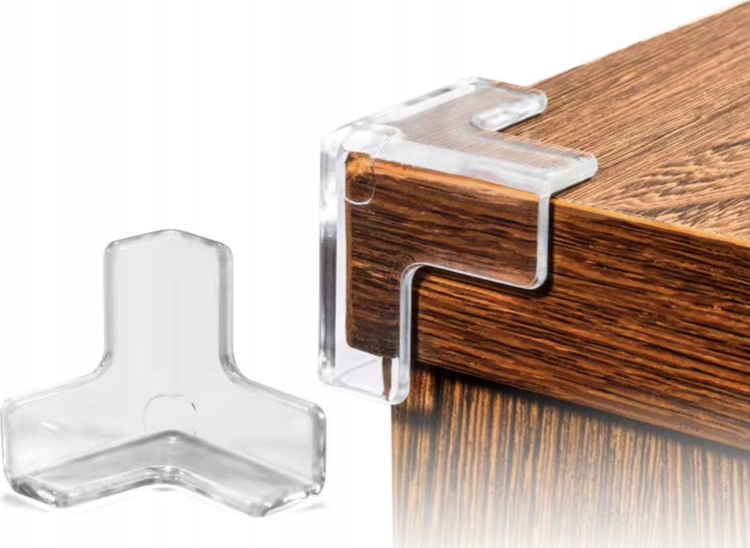 Narożnik ochronny silikonowy trójkąt - 1 sztuka