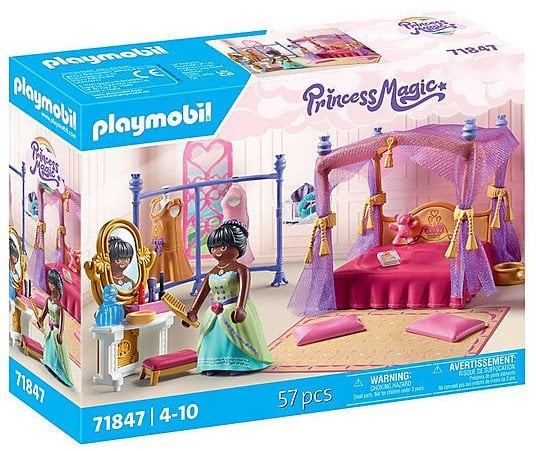 Princess Magic 71847 Sypialnia księżniczek z garderobš