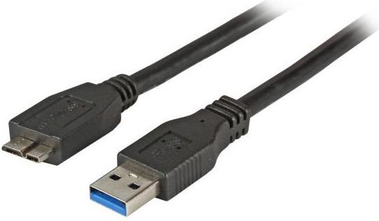 Kabel USB EFB USB-A - 1 m Czarny (K5295SW.1)