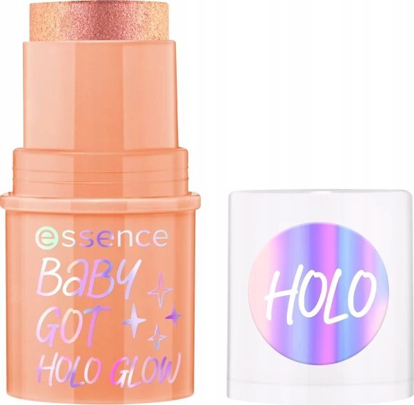 Essence Baby Got Holo Glow Rozświetlacz W Sztyfcie 5g Holy Apricotly (10)