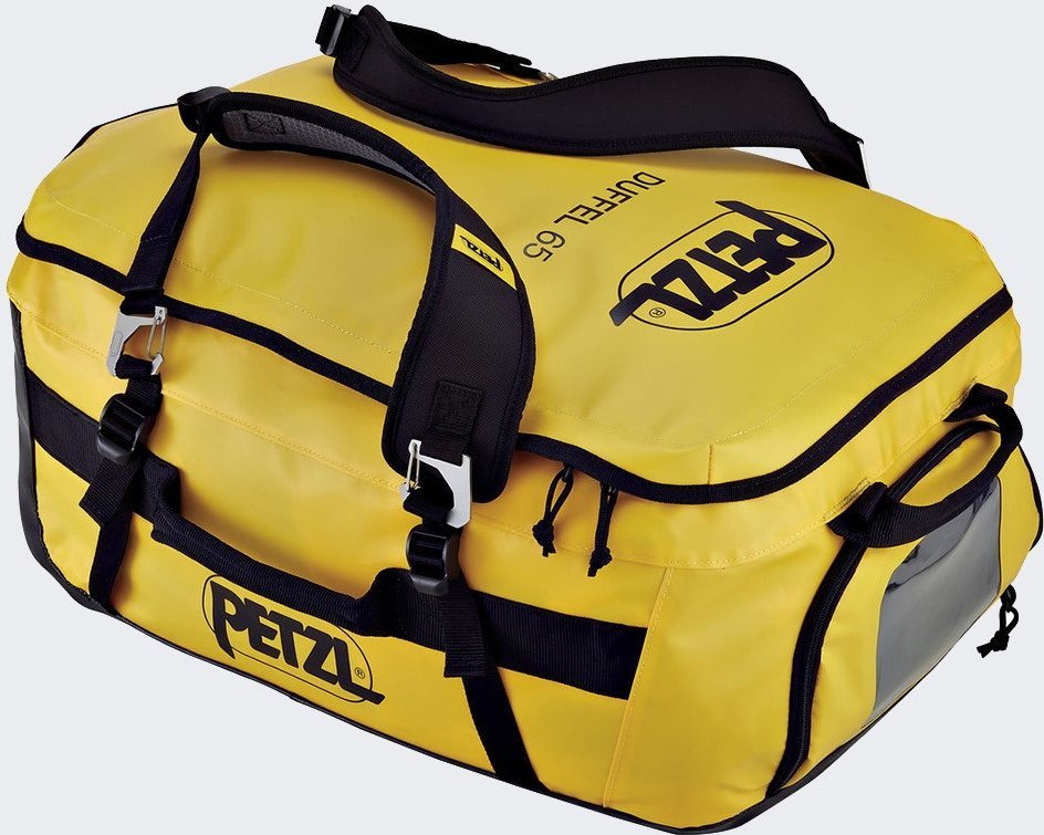 Petzl Torba Transportowa Petzl Duffel 65 BLACKYELLOW