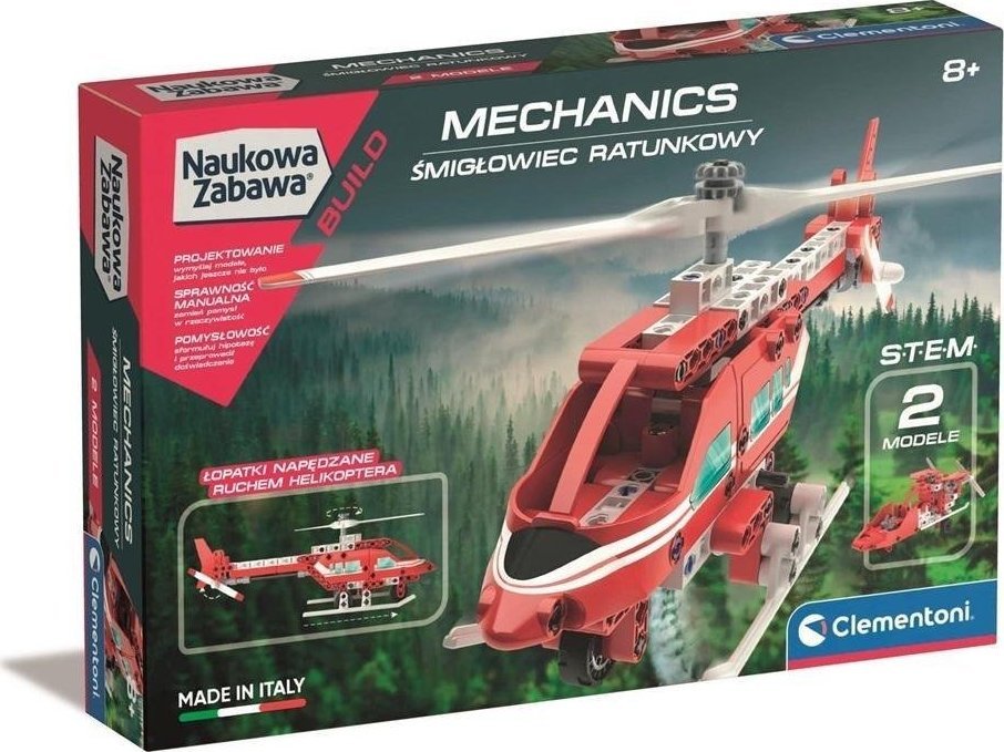 Clementoni Laboratorium mechaniki - Śmigłowiec ratunkowy