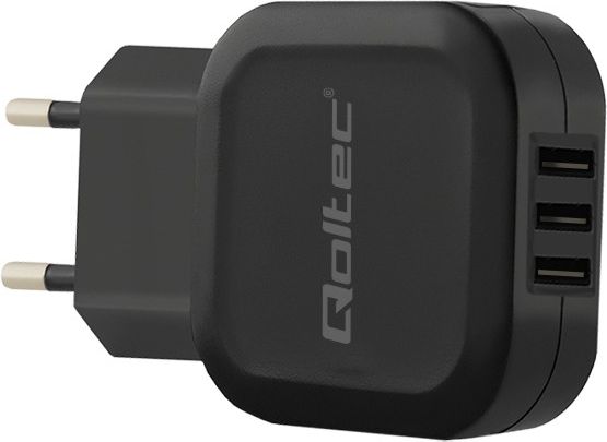 Ładowarka Qoltec 3x USB-A 3.4 A (50191)