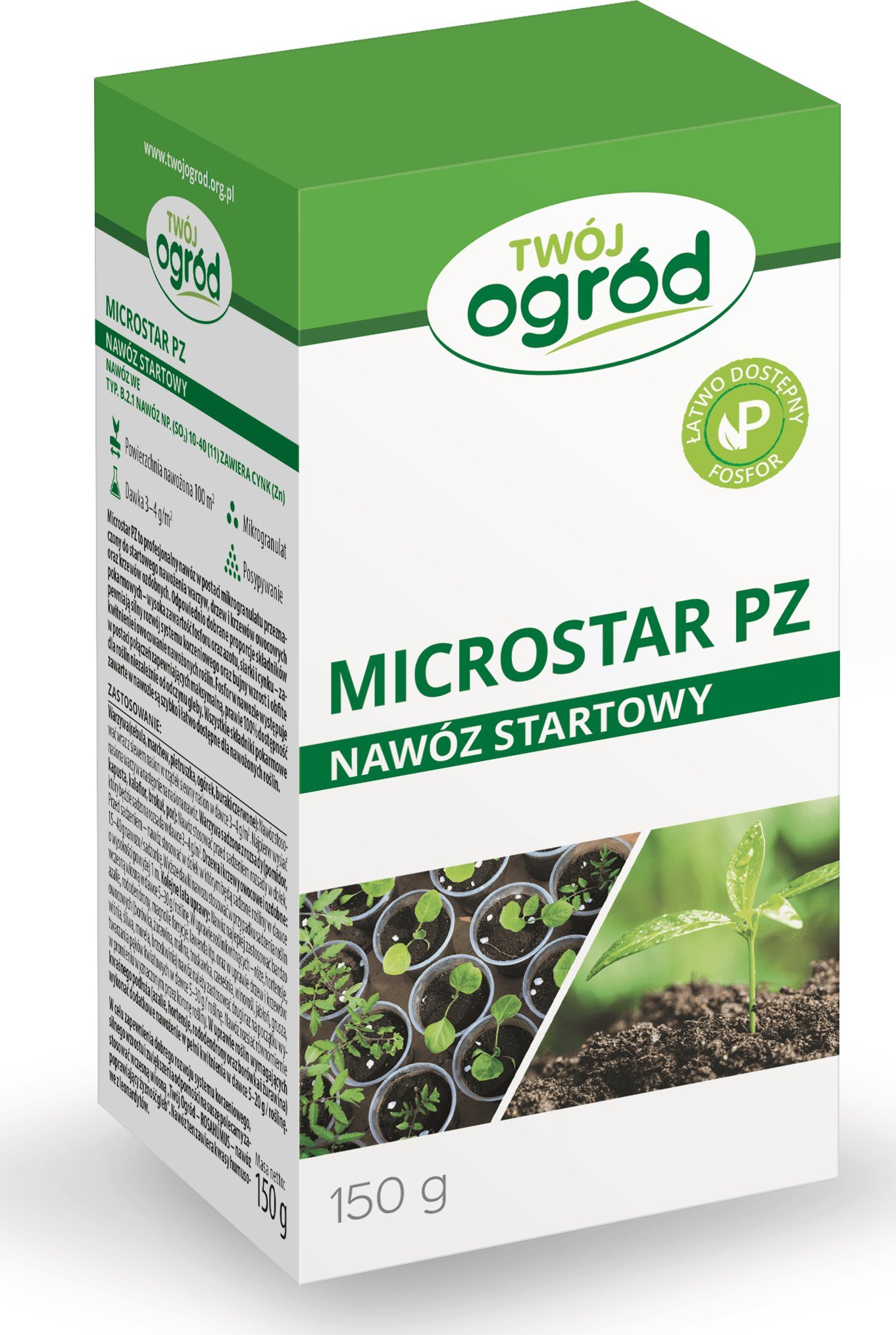 Twój Ogród Microstar PZ - nawóz startowy 150 g Twój Ogród