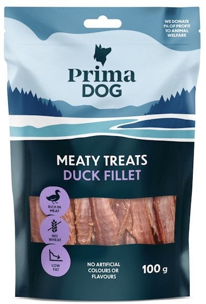 PRIMADOG TREAT DUCK FILLET 100 G