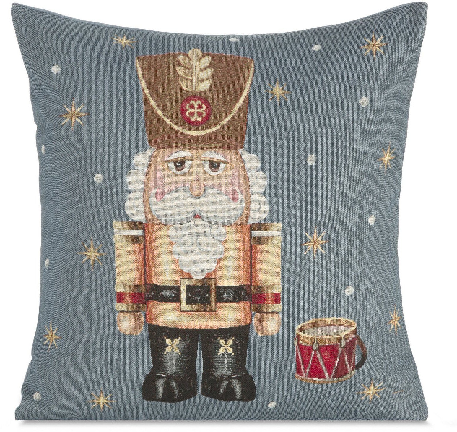 Poszewka dekoracyjna 4545 cm świąteczny Dziadek do orzechów