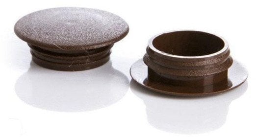 FURNITURE CAP D14/S16 BROWN (100) HH