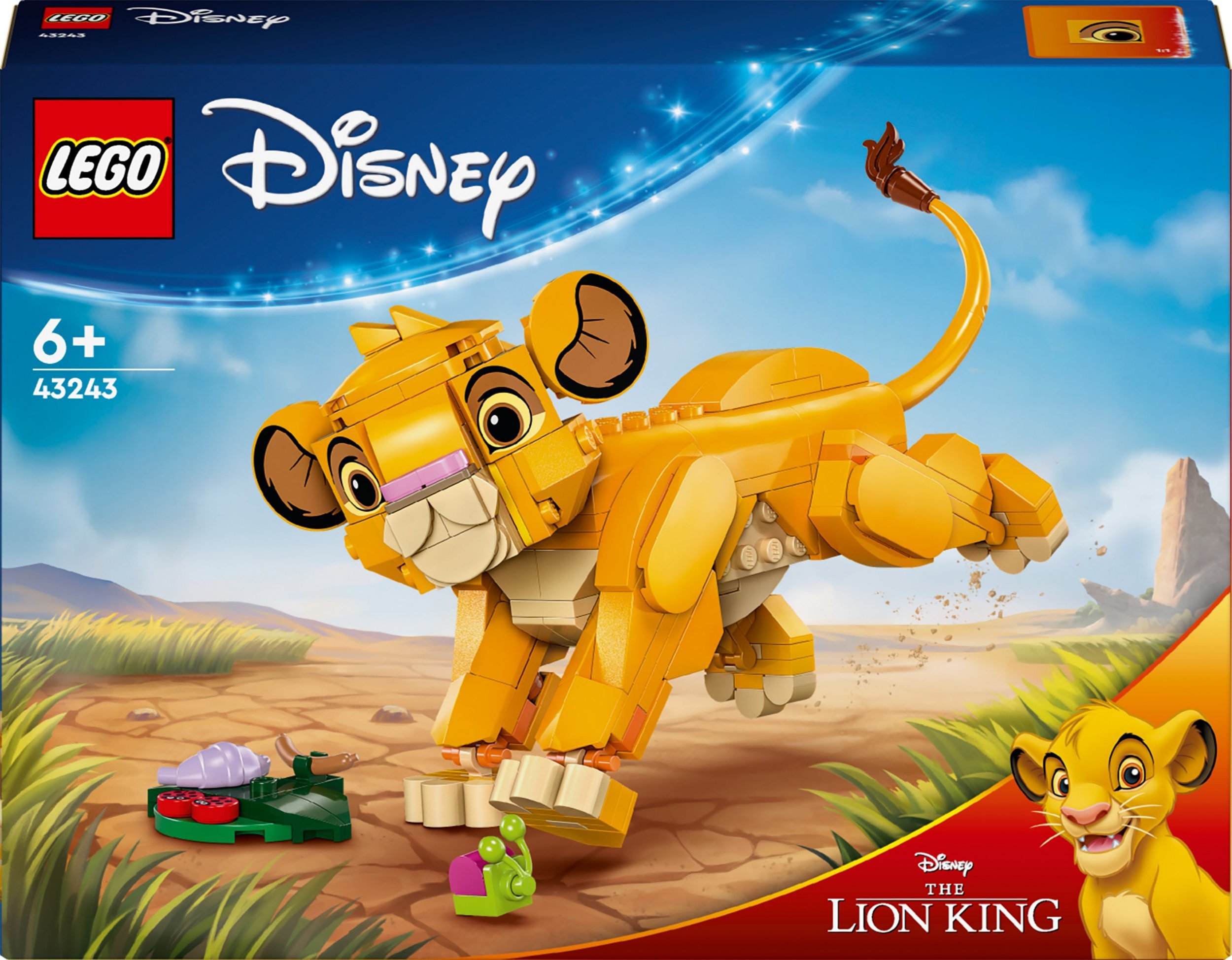 LEGO Disney Król Lew — lwiątko Simba (43243)