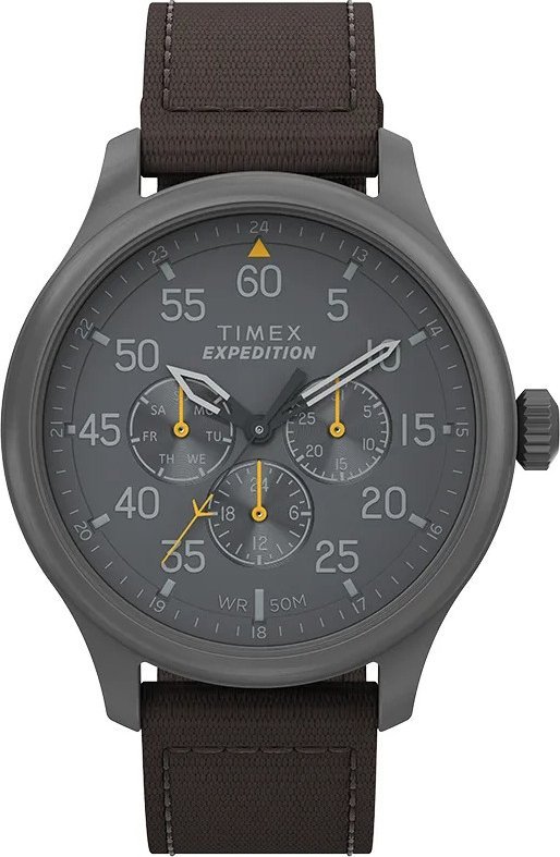 Zegarek Timex Zegarek męski Timex TW4B30900 brązowy