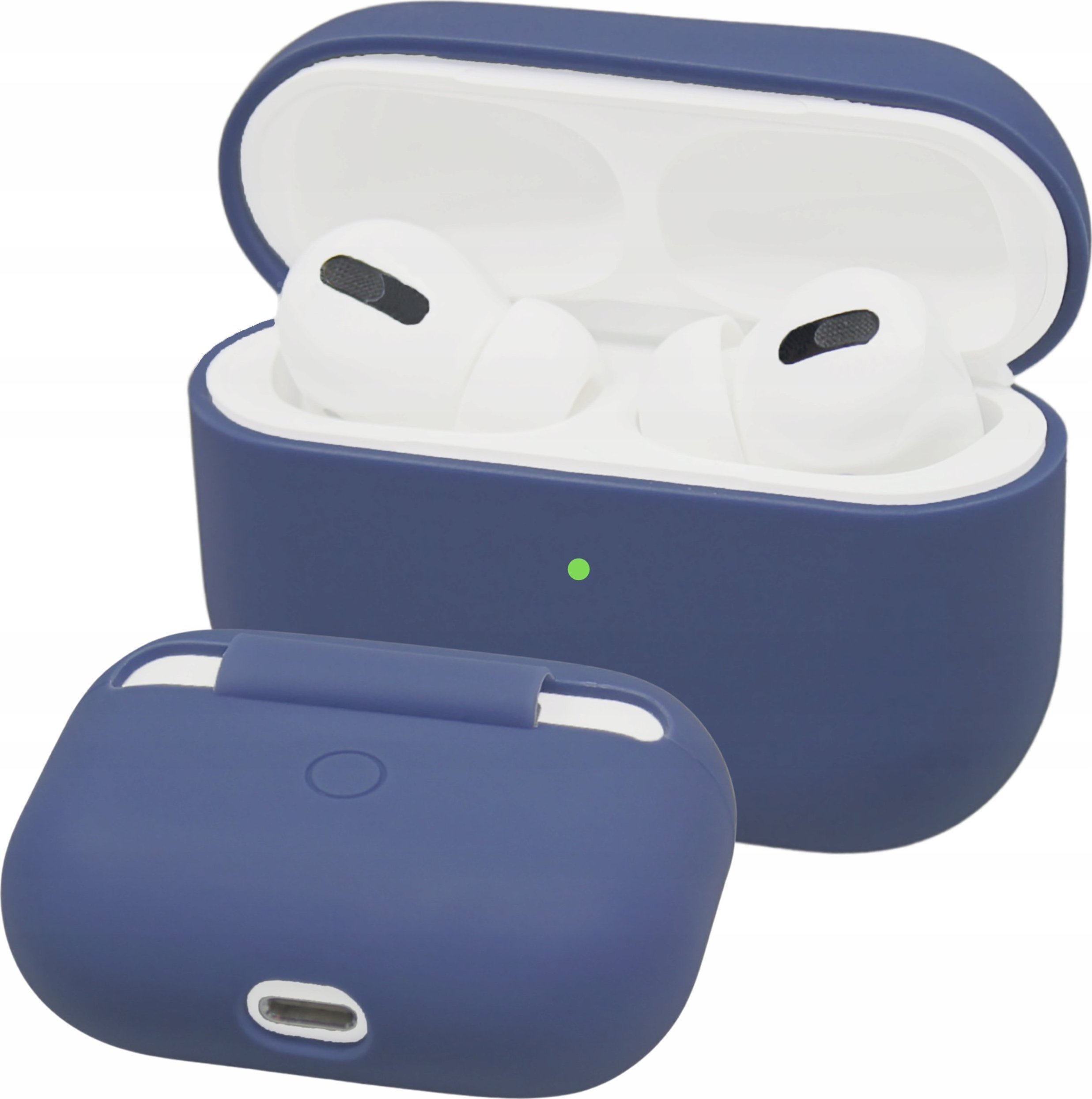 4TechGoods AIRPODS PRO ETUI SILIKONOWE CASE GRANATOWY