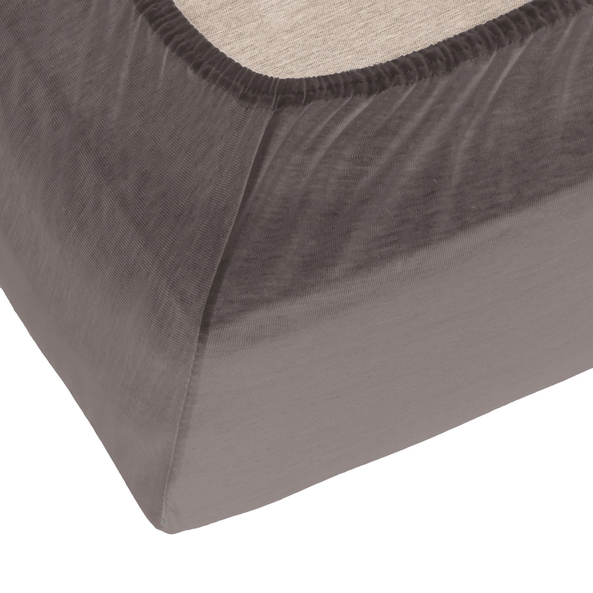 BED SHEET POLYCOTT 160X200+25CM GREY638