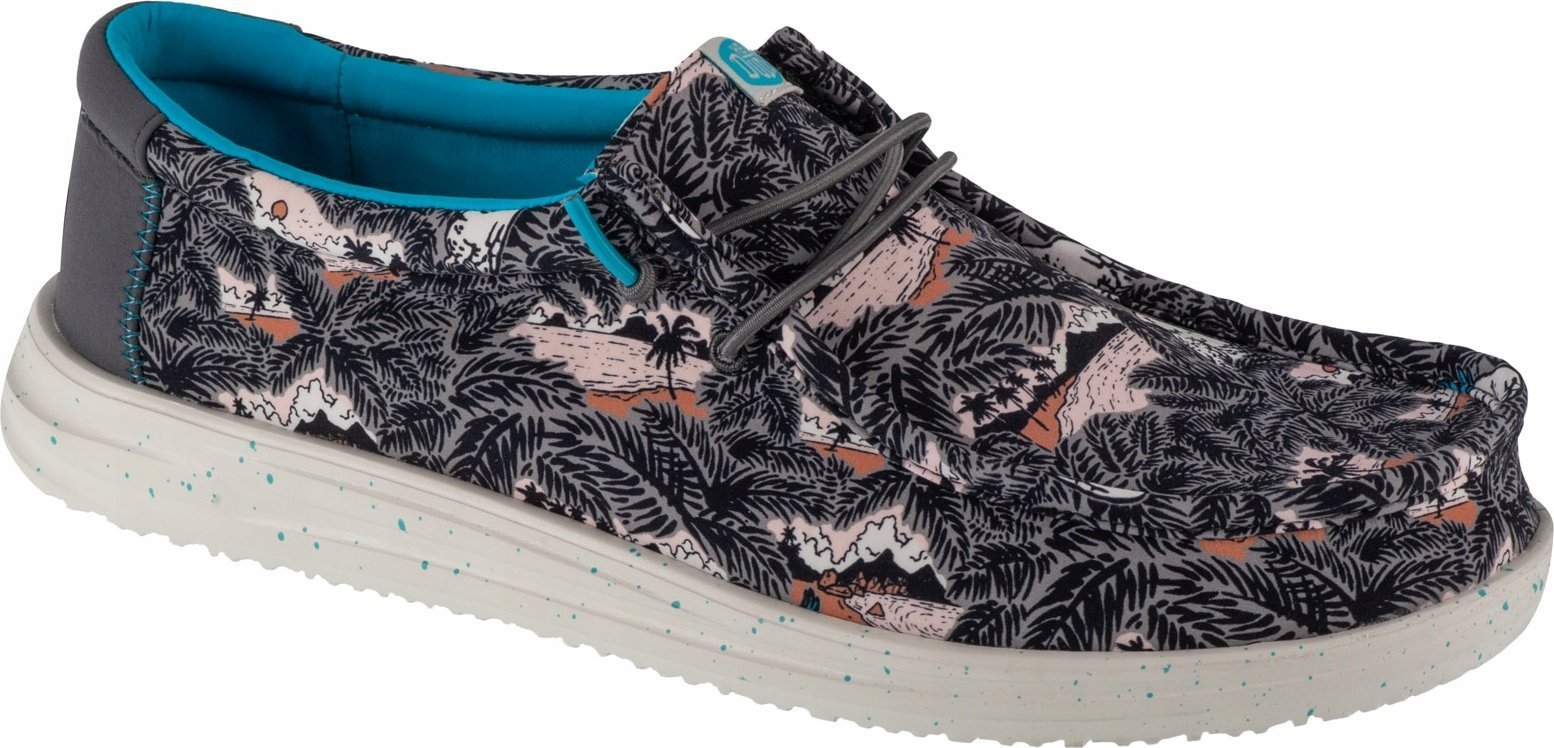 HEY DUDE Hey Dude Wally H2O Tropical 40702-0HI Czarne 46