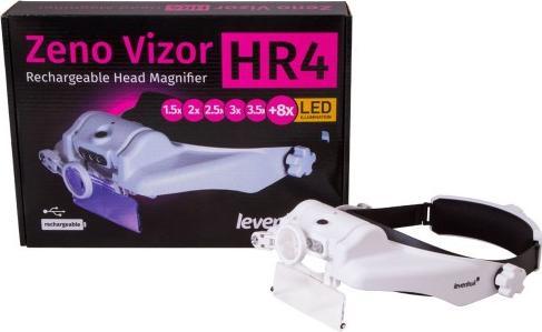Levenhuk Lupa nagłowna Levenhuk Zeno Vizor HR4 z akumulatorem