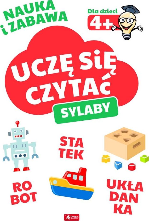 Uczę się czytać. Sylaby 4+