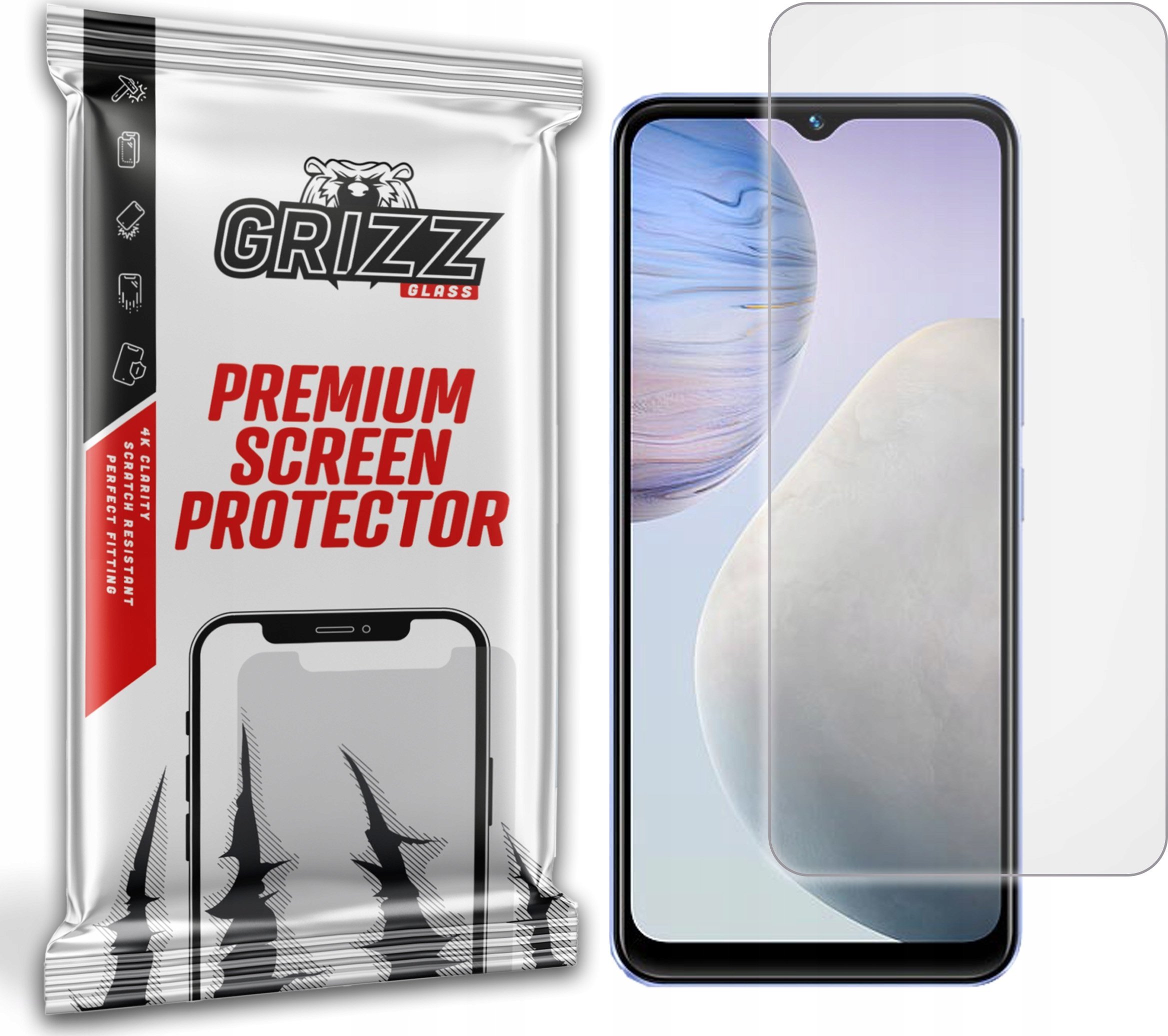 GrizzGlass Folia matowa GrizzGlass PaperScreen do Vivo Y11 2023