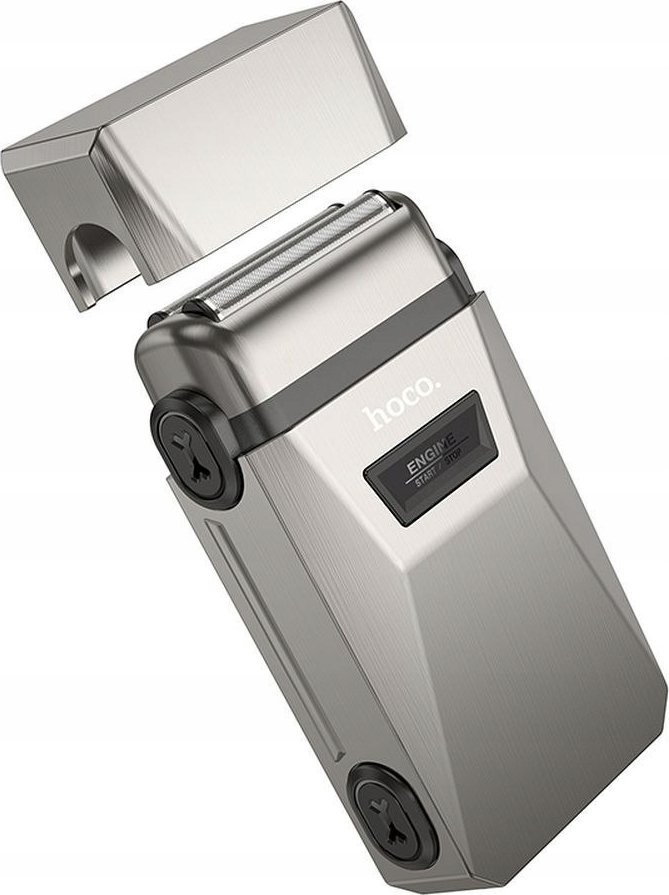 Hoco HOCO maszynka do golenia z podwójnymi ostrzami IPX7 HP31 srebrna