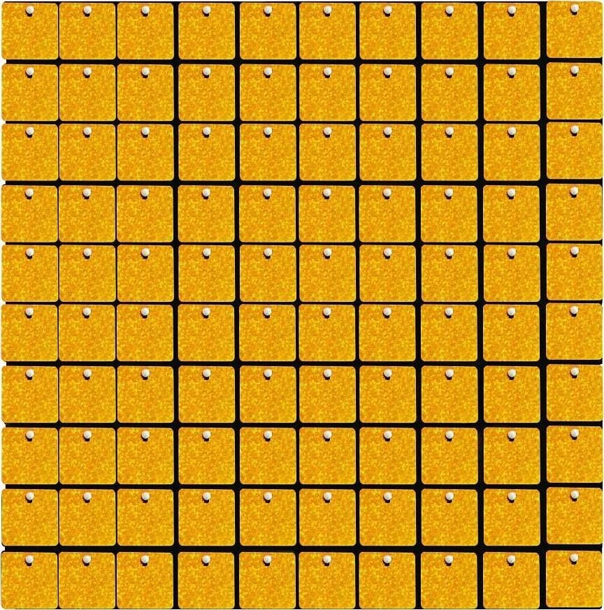 GoDan Panel dekoracyjny złoty 30x30cm