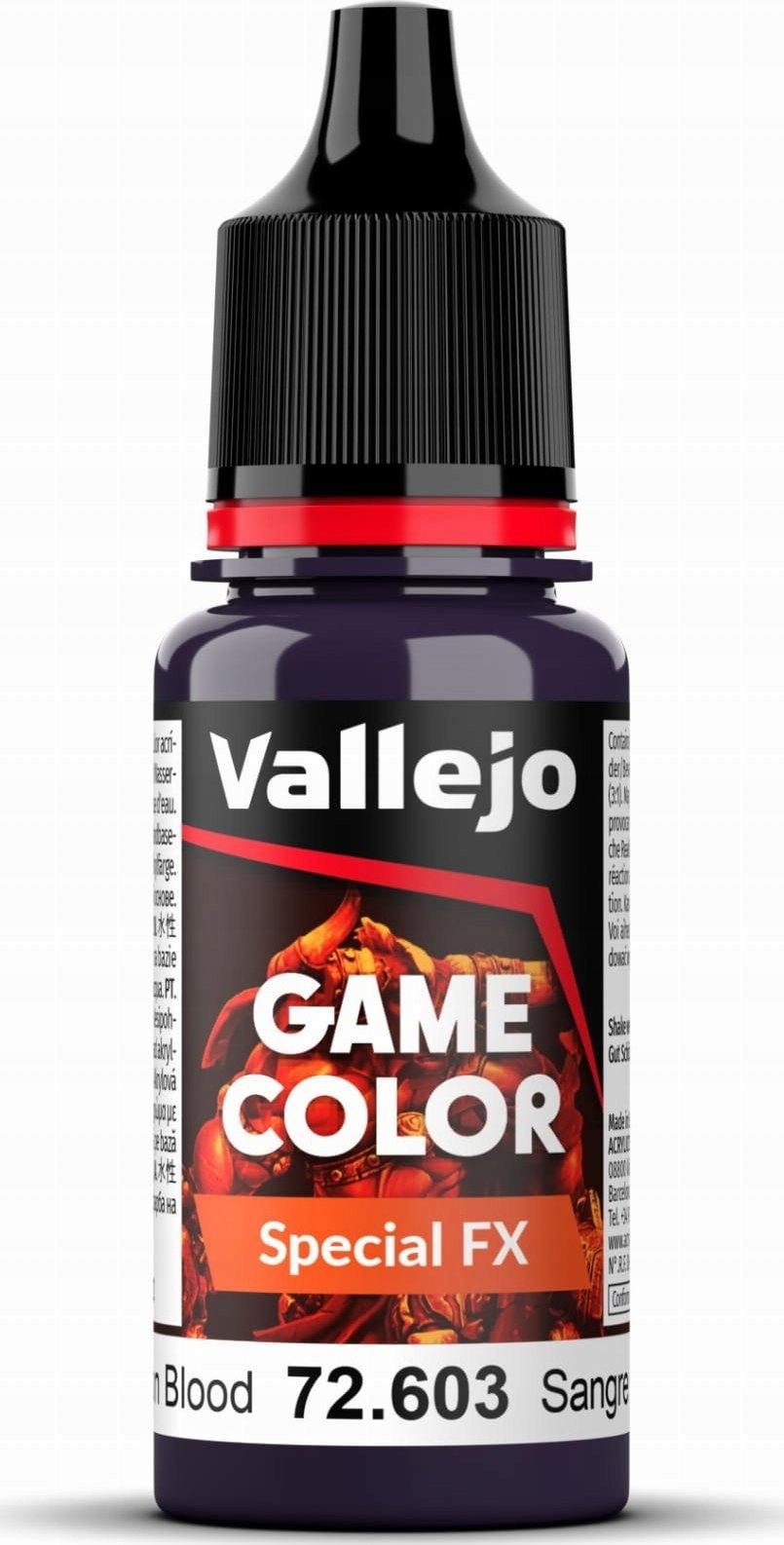 Vallejo Vallejo: 72.603 - Game Color - Special FX - Demon Blood (18 ml)