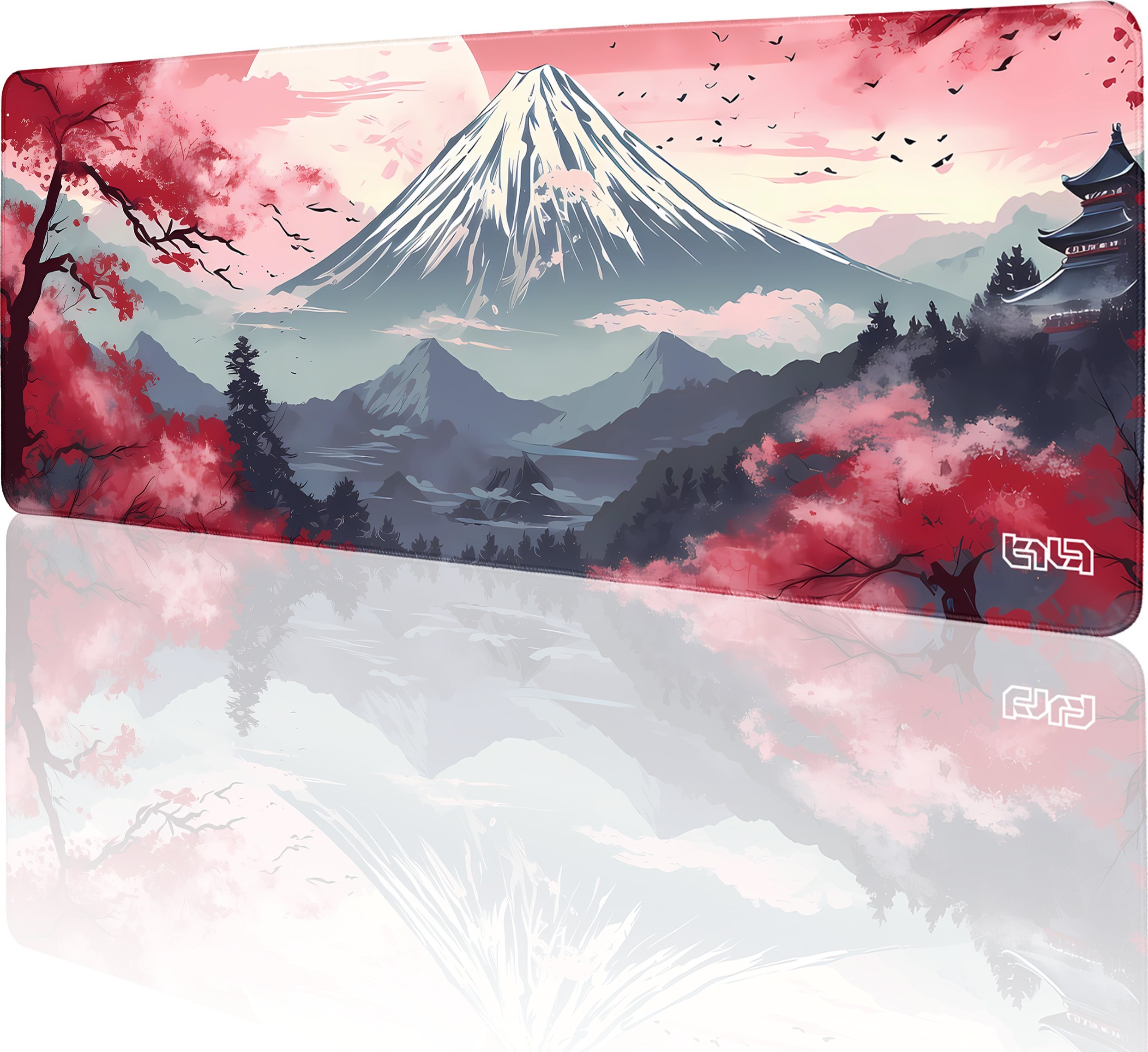 Podkładka Tilt PODKŁADKA POD MYSZ MYSZKĘ Japoński Las 80x30 TILT Duża Gamingowa Na biurko