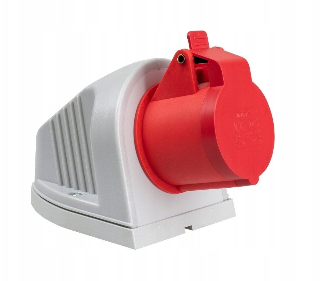 Gniazdo siłowe stałe 16A 3P + uziemienie GSS-4-16/22/30