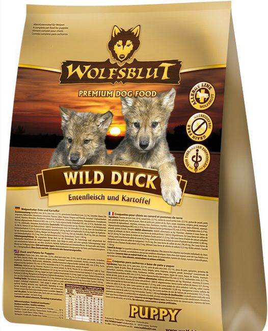 Wolfsblut Dog Wild Duck Puppy kaczka i bataty 2kg