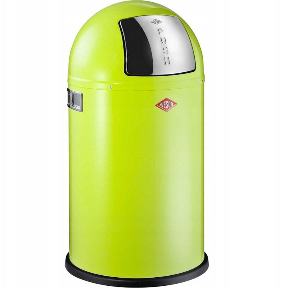 Kosz na śmieci zielony 22l Pushboy Junior - Wesco