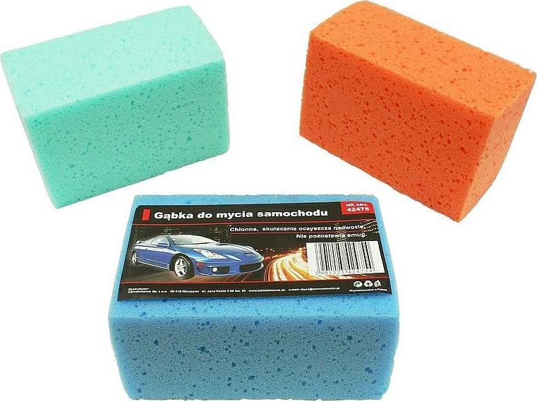 Carcommerce GĄBKA DO MYCIA SAMOCHODU KOSTKA