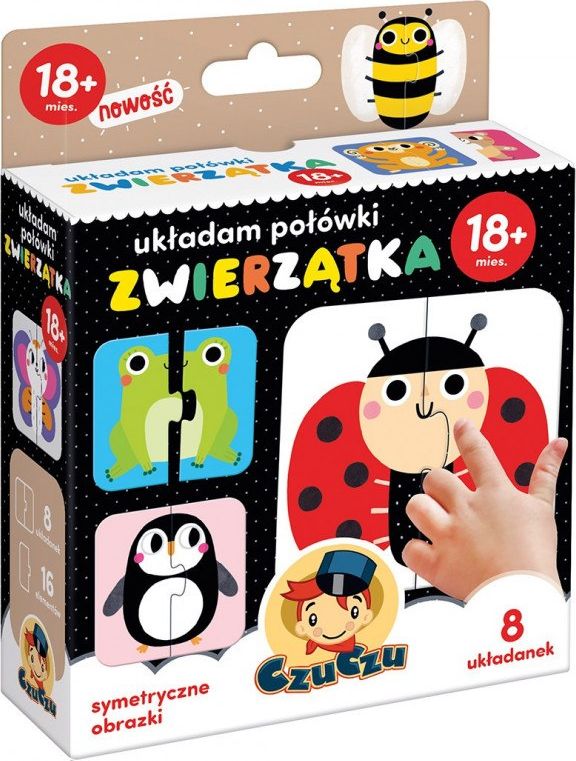 Czuczu Układanka Układam polówki - Zwierzątka