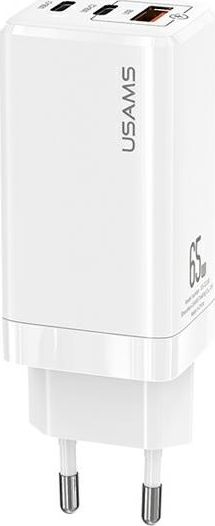 Ładowarka Usams T33 1x USB-A 2x USB-C 3 A (CC110TC02)