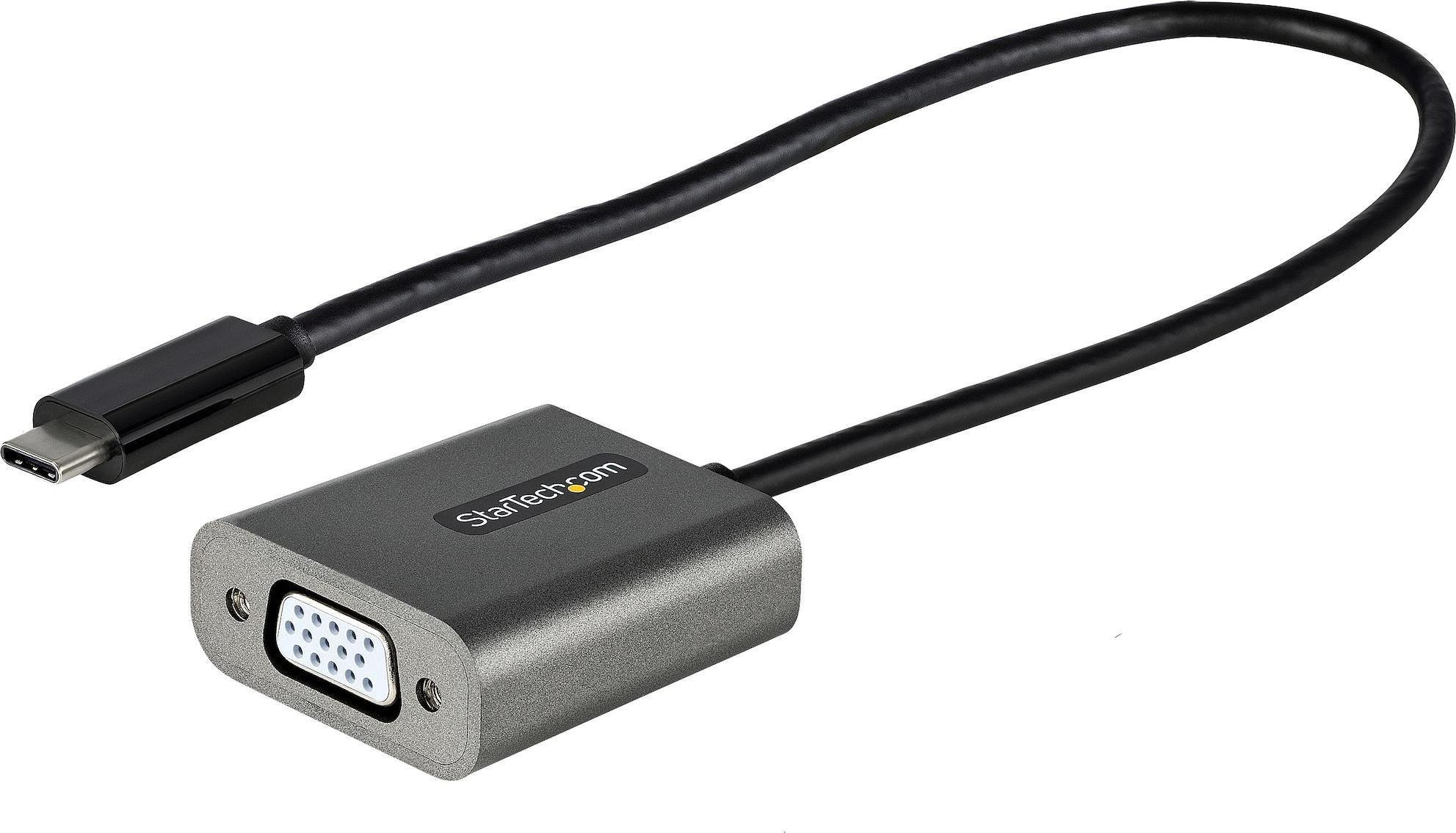 Adapter USB StarTech USB - VGA Szary (CDP2VGAEC)